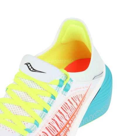 サッカニー（SAUCONY）（メンズ、レディース）エンドルフィン エリート 2 ホワイト S30994-97 WHT/MUTANT スニーカー 部活_8