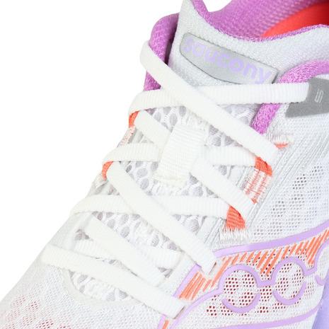 サッカニー（SAUCONY）（レディース）ランニングシューズ トレーニングシューズ エンドルフィン スピード 5 ホワイト パープル S11007-340 WHT/CROCUS_10