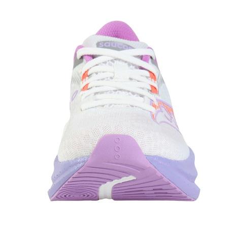サッカニー（SAUCONY）（レディース）ランニングシューズ トレーニングシューズ エンドルフィン スピード 5 ホワイト パープル S11007-340 WHT/CROCUS_3