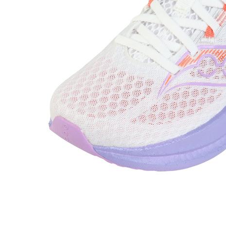 サッカニー（SAUCONY）（レディース）ランニングシューズ トレーニングシューズ エンドルフィン スピード 5 ホワイト パープル S11007-340 WHT/CROCUS_9