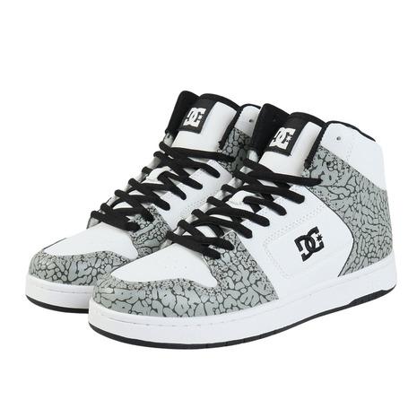ディーシーシューズ(DC SHOES)スニーカー ボーダーシューズ マンテカ 4 SE SN ホワイト グレー 25FWDM2… DC SHOES（ディーシーシューズ） （メンズ）スニーカー ボーダー