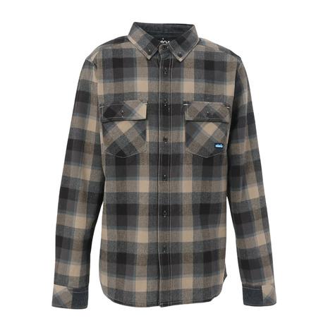 KAVU（カブー） （メンズ）バッファローニ 長袖ボタンアップシャツ