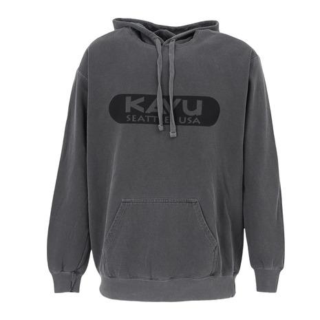 カブー(KAVU)スケートロゴパーカ 19822340ペッパー(Men’s) KAVU（カブー） （メンズ）スケートロゴパーカ 19822340ペッパー : L