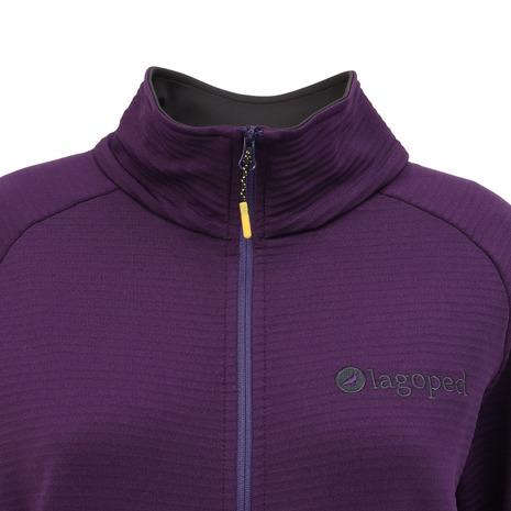ラゴペッド（lagoped）（レディース）フルジップ フリース GELINOTTE W 80046-PRUの画像