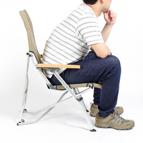  peak ローチェア 30 カーキ　×2セット snow peak（スノーピーク） 椅子 チェアキャンプ ローチェア 30 カーキ