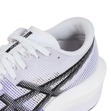 アシックス（ASICS）（メンズ、レディース）ランニングシューズ トレーニングシューズ 部活 マジックスピード 5 ライトグレー 1013A183.100の画像
