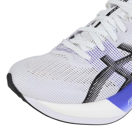 アシックス（ASICS）（メンズ、レディース）ランニングシューズ トレーニングシューズ 部活 マジックスピード 5 ライトグレー 1013A183.100の画像