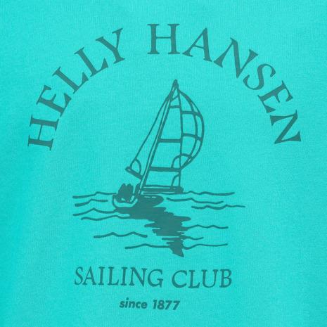 ヘリーハンセン（HELLY HANSEN）（メンズ）トレーナー スウェット ハーフスリーブ セーリング クラブウォッシュド スウェット クルーネック HH32637 CMの画像
