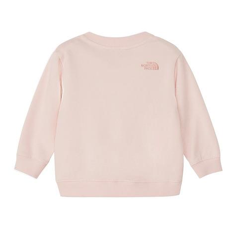 ザ・ノース・フェイス（THE NORTH FACE）（キッズ）ベビー スウェットロゴジャケット NTB12560 PBの画像