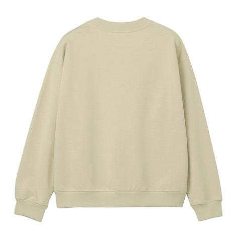 ザ・ノース・フェイス（THE NORTH FACE）（キッズ）キッズ グリズスウェットロゴクルー NTJ62543 DEの画像
