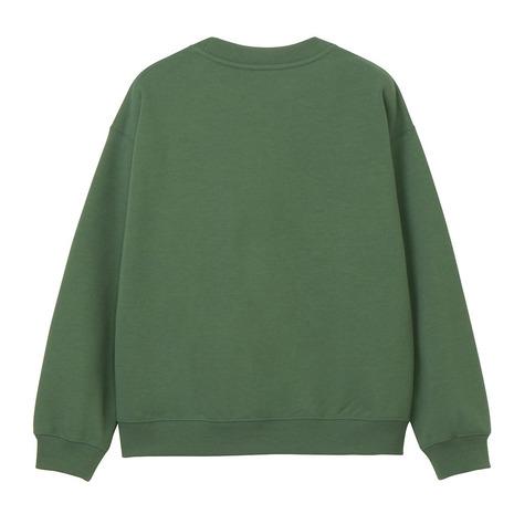 ザ・ノース・フェイス（THE NORTH FACE）（キッズ）キッズ グリズスウェットロゴクルー NTJ62543 DGの画像