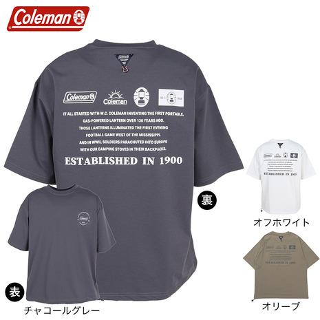 Coleman（コールマン） （メンズ）レタリングラッシュ半袖Tシャツ