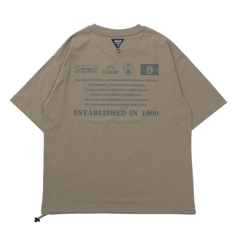 Coleman（コールマン） （メンズ）レタリングラッシュ半袖Tシャツ