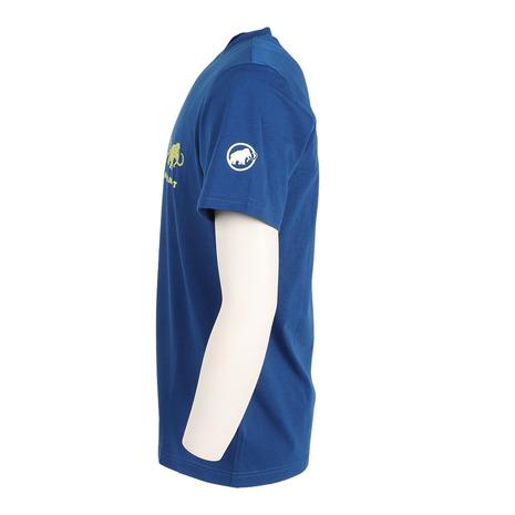 MAMMUT（マムート） （メンズ）半袖Tシャツ QD ロゴ プリントTシャツ