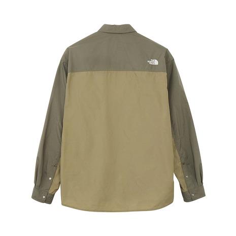 ザ・ノース・フェイス（THE NORTH FACE）（メンズ、レディース）長袖 ヌプシシャツ NR62550 CTの画像