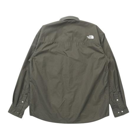 ザ・ノース・フェイス（THE NORTH FACE）（メンズ、レディース）長袖シャツ カジュアル ロングスリーブ ヌプシ シャツ NR62550 NTの画像