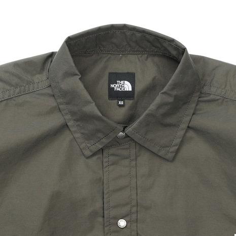 ザ・ノース・フェイス（THE NORTH FACE）（メンズ、レディース）長袖シャツ カジュアル ロングスリーブ ヌプシ シャツ NR62550 NTの画像
