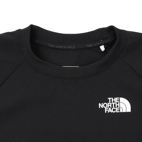 ザ・ノース・フェイス（THE NORTH FACE）（キッズ）MOBILITY クルーネック 半袖Tシャツ NPJ22472 Kの画像