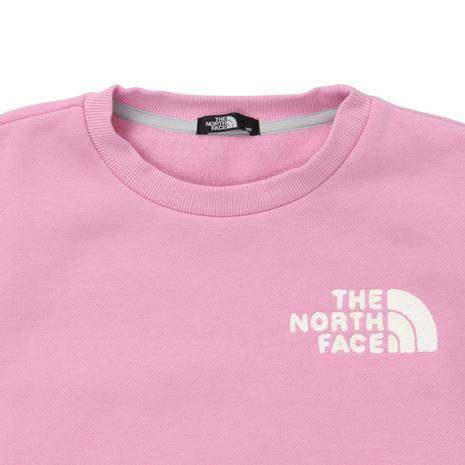 ザ・ノース・フェイス（THE NORTH FACE）（キッズ）FRONTVIEW クルーネック スウェット トレーナー NTJ62262 OPの画像