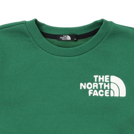 ザ・ノース・フェイス（THE NORTH FACE）（キッズ）FRONTVIEW クルーネック スウェット トレーナー NTJ62262 TGの画像