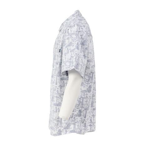 KAVU（KAVU）（メンズ）トップスポット マッシュルームフォレスト 半袖シャツ 19811373