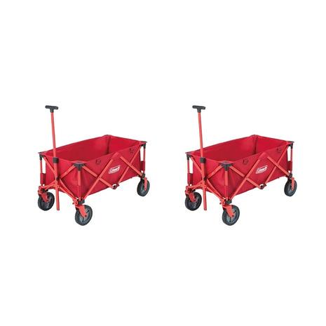 Coleman（コールマン） アウトドアワゴン 2個セット 収納 運搬 