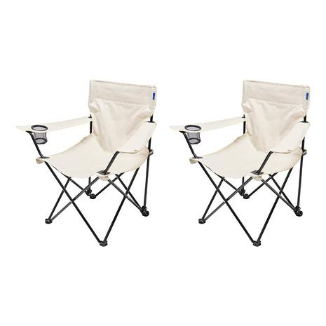 WHOLE EARTH（ホールアース） キャンプ 椅子 アウトドアチェア 2脚