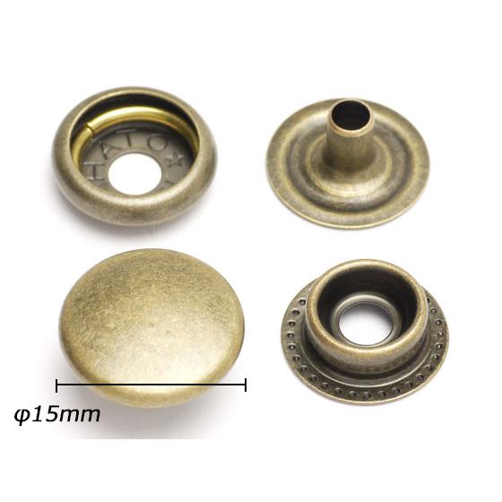 ジャンパードット 大 アンティーク φ15mm 10ヶ【メール便対応