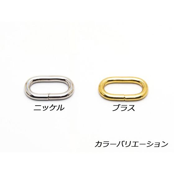Cカン ニッケル 内径18mm 2ヶ【メール便対応】 [クラフト社] レザー
