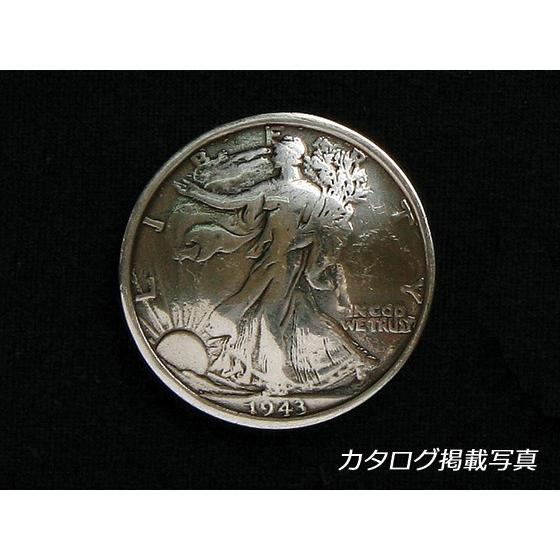 コインコンチョ（レプリカ） シルバー φ30mm 1ヶ ネジ式（タイプA