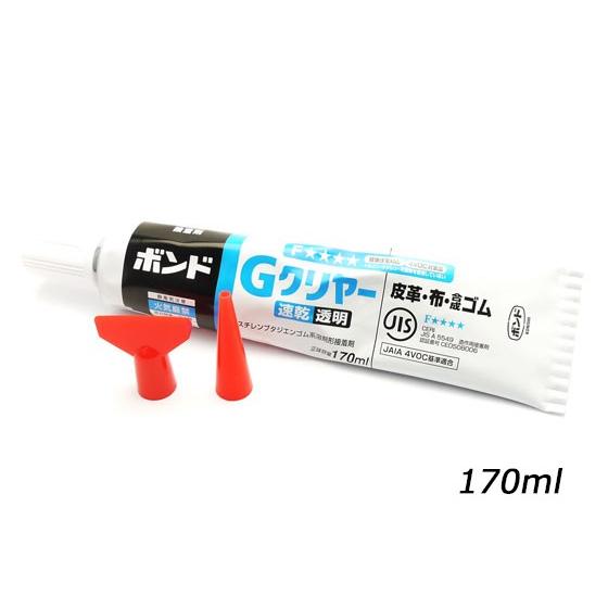 ボンドGクリヤー 大 170ml[クラフト社] レザークラフト染料 溶剤 接着