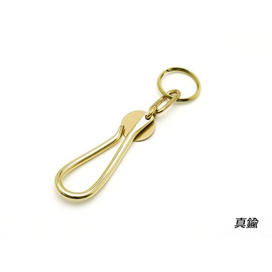 真鍮キーフック 真鍮 全長130mm 1ヶ【メール便対応】 [クラフト社