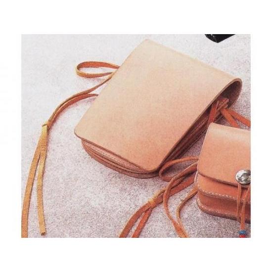 レザーワークショップ メディスンバッグLキット ナチュラル 18×14.4 
