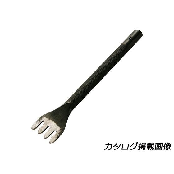 4本ヒシ目打 巾3.0mm（6mmピッチ）【メール便対応】 [クラフト社