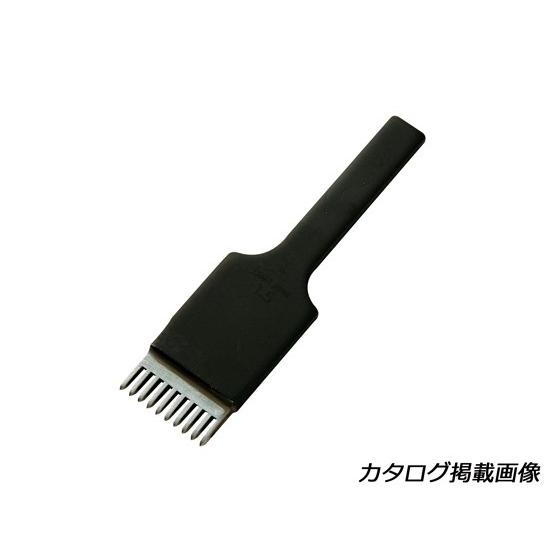 10本ヒシ目打 巾1.5mm（3mmピッチ）【メール便対応】 [クラフト社