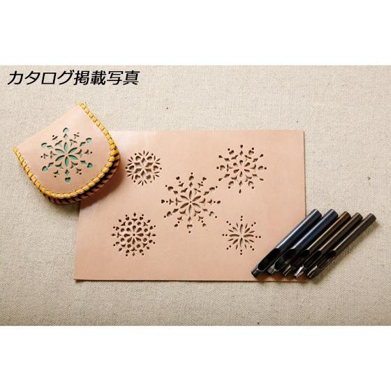 シェイプパンチ2 しずく 小 4mm【メール便対応】 [クラフト社] レザー