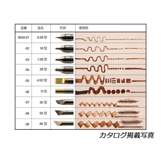 マイペン替ペン先 2B型【メール便対応】 [クラフト社] レザークラフト