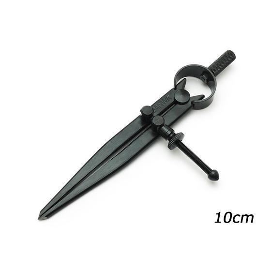 ブラックディバイダー 黒 10cm【メール便対応】 [クラフト社] レザー