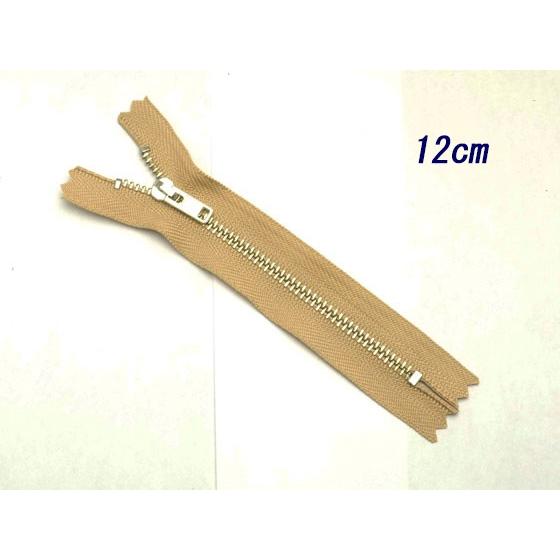 YKK】金属ファスナー 3号 ニッケル DF 全8色 12cm 1本【メール便対応