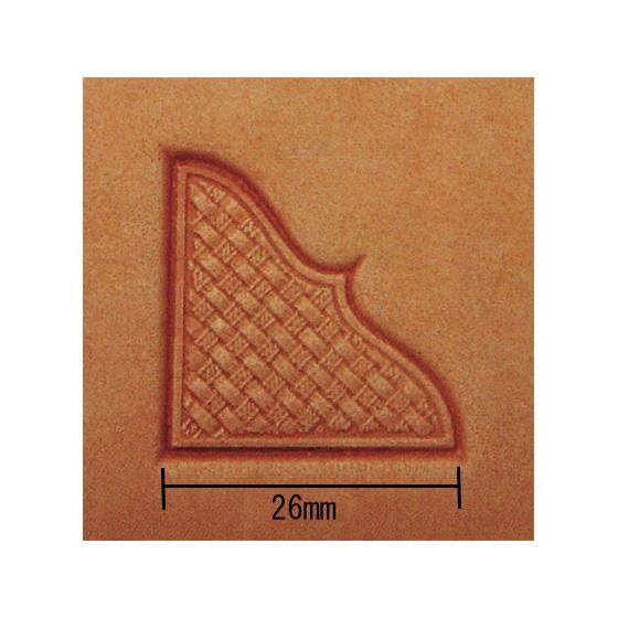 3Dスタンプ（絵刻印) コーナーバスケット 28535 26mm【メール便対応