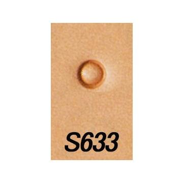 シーダー S633 4mm【メール便対応】 [クラフト社]  レザークラフト刻印 Sシーダー｜lc-palette