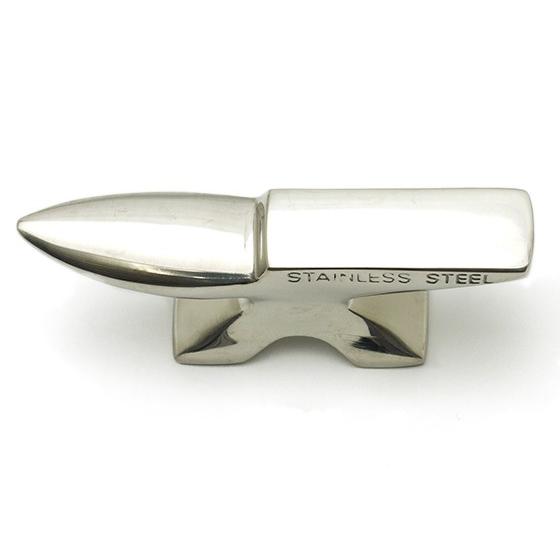 ステンレス金床 23×116mm【送料無料】 [協進エル] レザークラフト工具