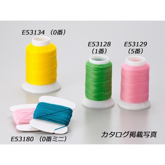 ビニモ5番ダブルロー付糸 全23色 90m 1巻[協進エル] レザークラフト