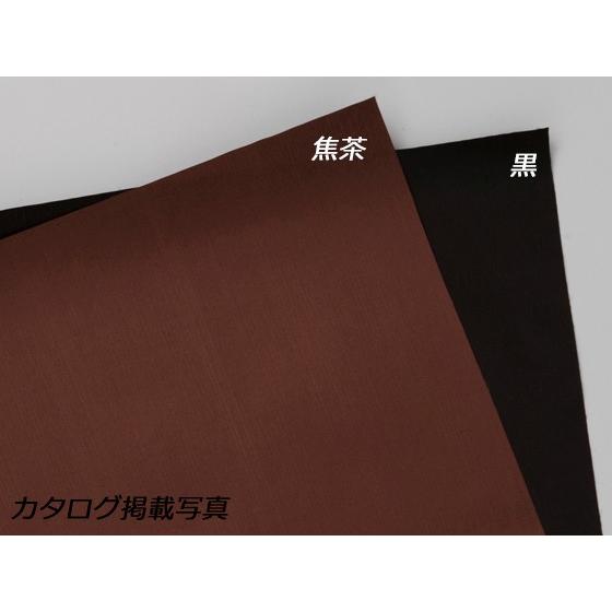 塩瀬織 （メートル売り） 黒/焦茶 90cm巾 1m[協進エル]  レザークラフト副資材 メートル売り｜lc-palette