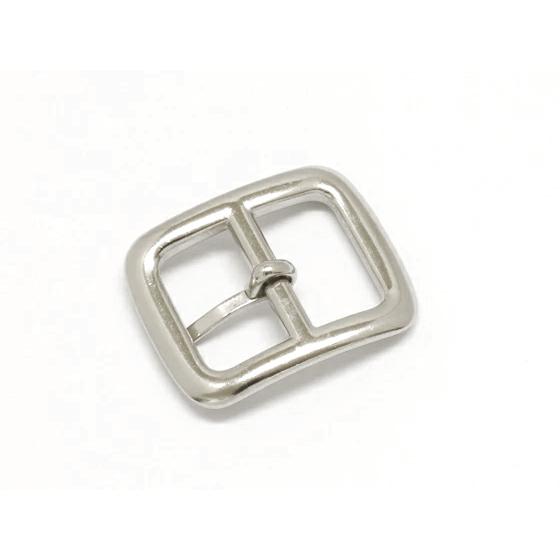 美錠 ニッケル ベルト巾15mm 1ヶ【メール便対応】 [協進エル] レザー  