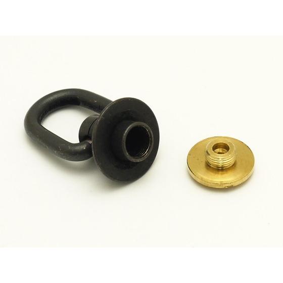 KC's ポスト(トチカン) ブラック 縦30×横15mm 1ヶ【メール便 KC's ポスト(トチカン) ブラック 縦30×横15mm 1ヶ【メール便