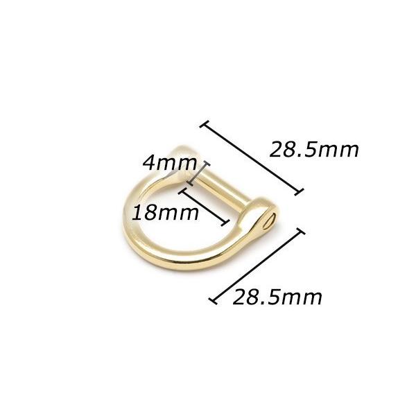 ハンドメイドパーツ Amazon.co.jp: トチカン ネジ式 丸カン付き 360度回転 10組入り