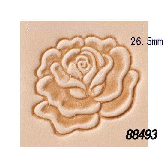 【エルの口絵】ロートレック　リトグラフ　ED、エンポススタンプ　承認印有　限定 3Dスタンプ（絵刻印） ローズ 88493 24mm【メール便対応】 [協進
