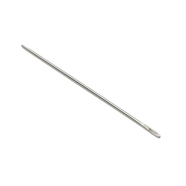 ステッチニードル（手縫い針）細 長さ47mm×針径0.8mm 10本【メール便