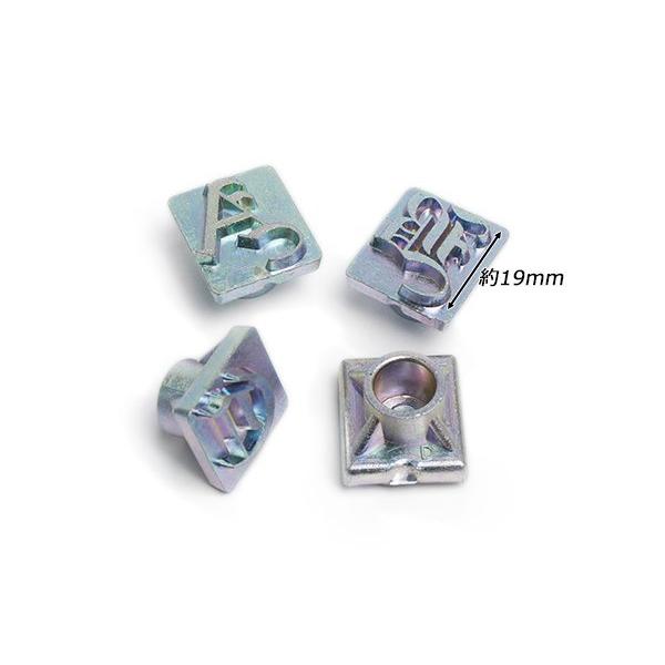 アルファベット 40mm 26個セット+数字 50mm 9個セット 計35個 オールドアルファベット刻印セット 大 約19mm 英字26個、記号2個、打ち